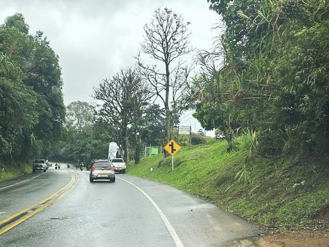 &quot;La carretera internacional Panamericana se encuentra plenamente despejada&quot;.Crédito: Gobernación del Cauca.