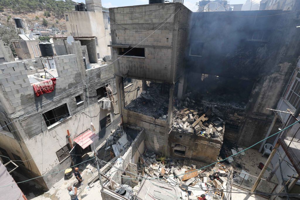 Nur Shams, en Tulkarem, norte de Cisjordania. Foto: Nedal Eshtayah/Anadolu via Getty Images