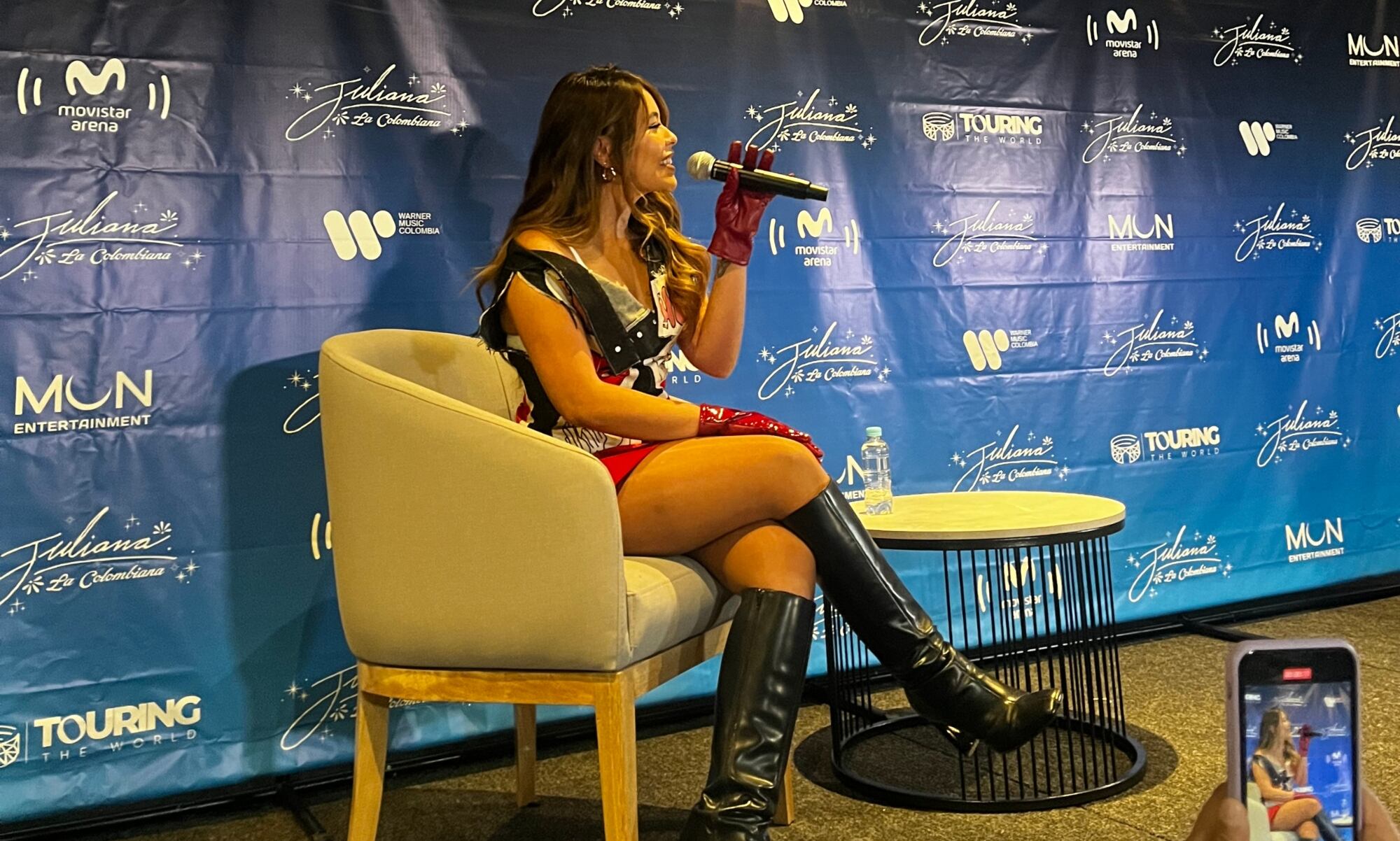 Juliana Velásquez. Foto: W Radio.