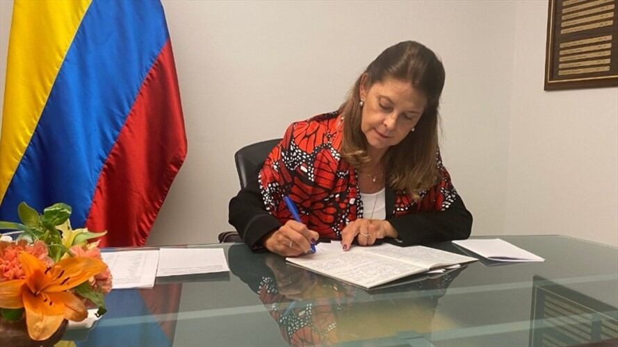 Foto de referencia de la Canciller, Marta Lucía Ramírez. Foto: Colprensa