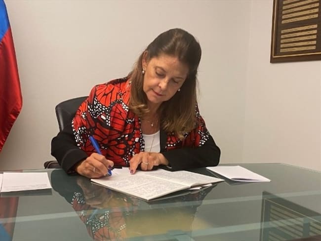 Foto de referencia de la Canciller, Marta Lucía Ramírez. Foto: Colprensa