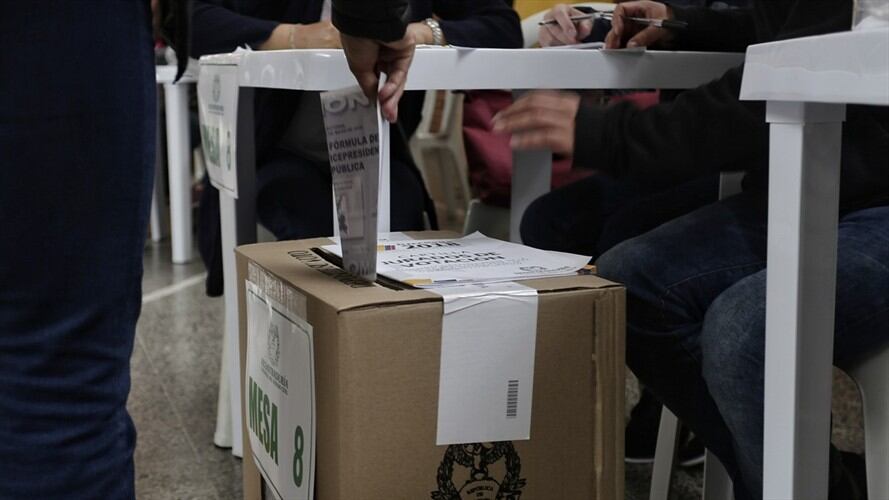 Imagen de referencia de votaciones en Colombia. Foto: Colprensa - Sofía Toscano