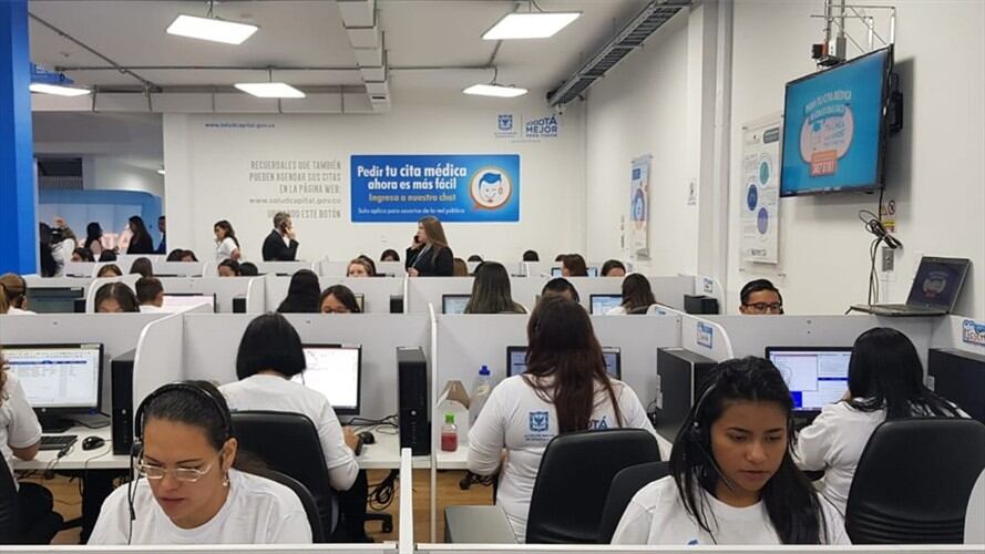 Se han asignado cerca de 200 mil citas para medicina general, medicina interna, pediatría y ginecobstetricia, entre otras.. Foto: SDS