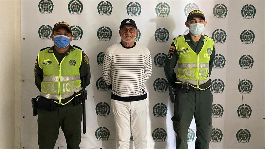 Capturan al exalcalde de Barranquilla Bernardo Hoyos Montoya. Foto: Fiscalía