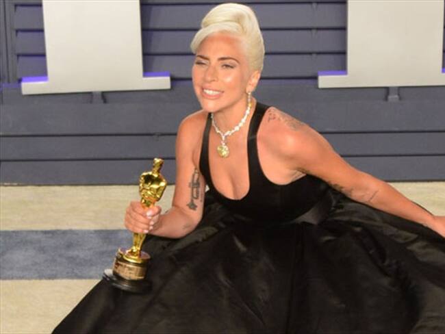 La historia del collar de Lady Gaga en los Óscar. Foto: Bang Media