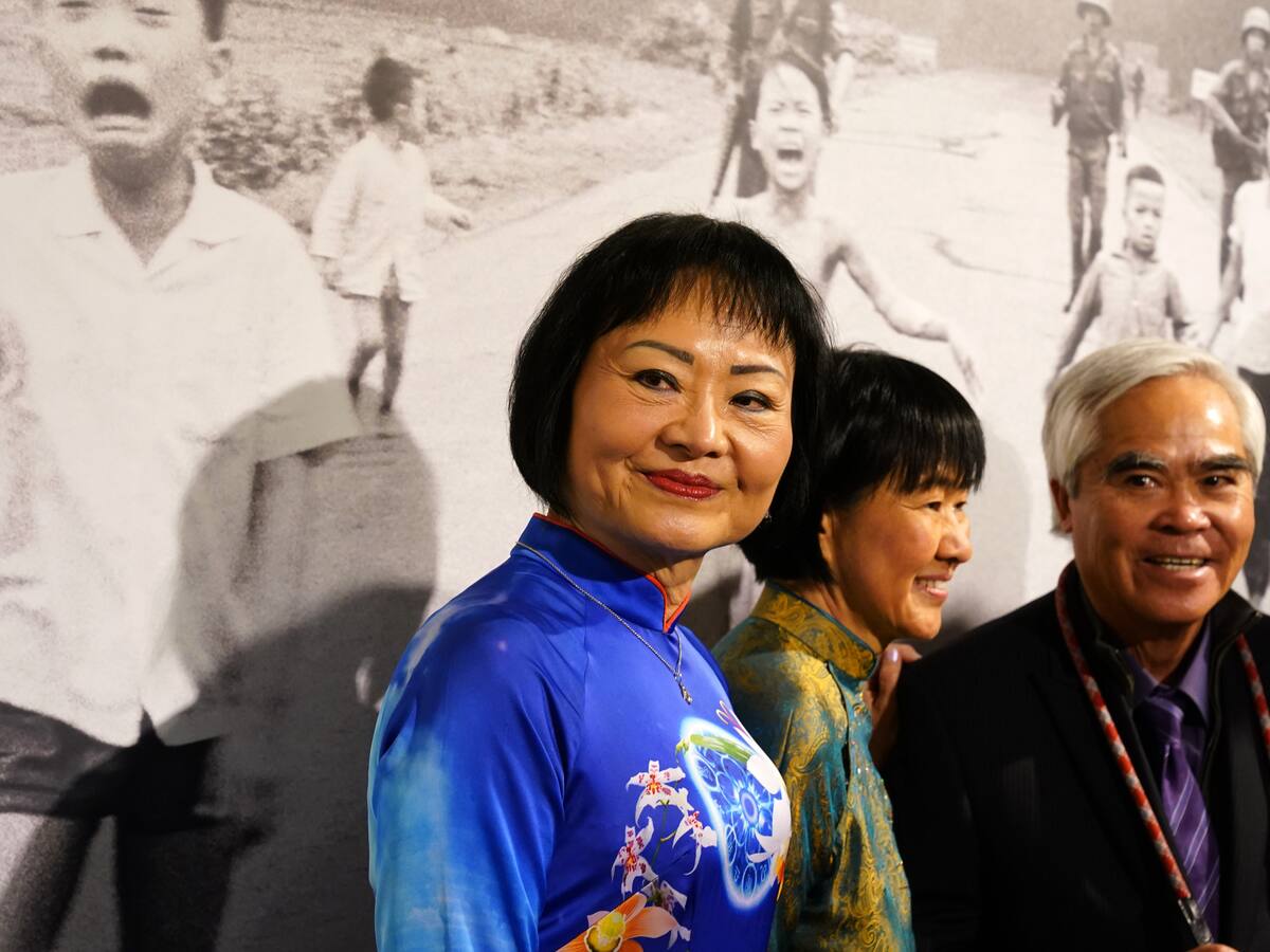 Foto de la niña del napalm, imagen histórica de la guerra de Vietnam, cumple 50 años