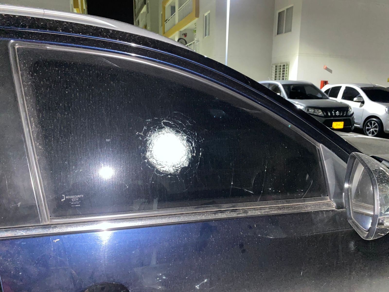 Tras el hecho, fue reforzado el esquema de seguridad del abogado Jeison Steven Ruiz. Foto: Cortesía. 