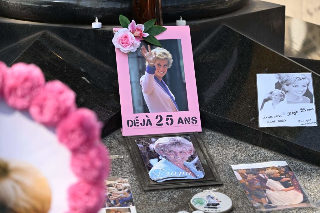 Tributo a Diana de Gales. Foto: Emmanuel Dunand / AFP vía Getty Images