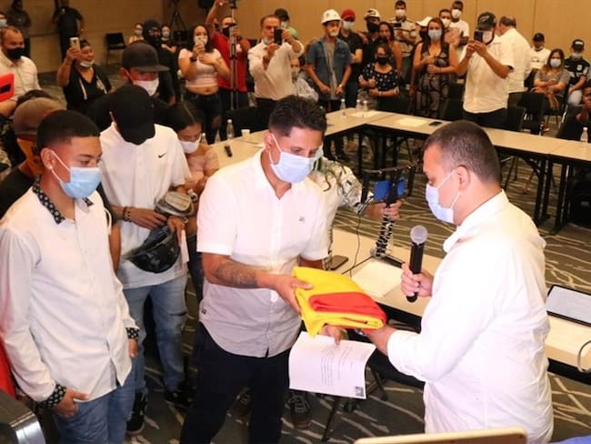 Pacto entre Primera Línea y Alcaldía de Pereira continúa generando controversia. Foto: Cortesía Alcaldía de Pereira