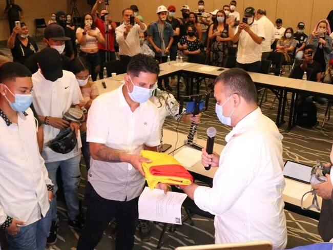 Pacto entre Primera Línea y Alcaldía de Pereira continúa generando controversia. Foto: Cortesía Alcaldía de Pereira