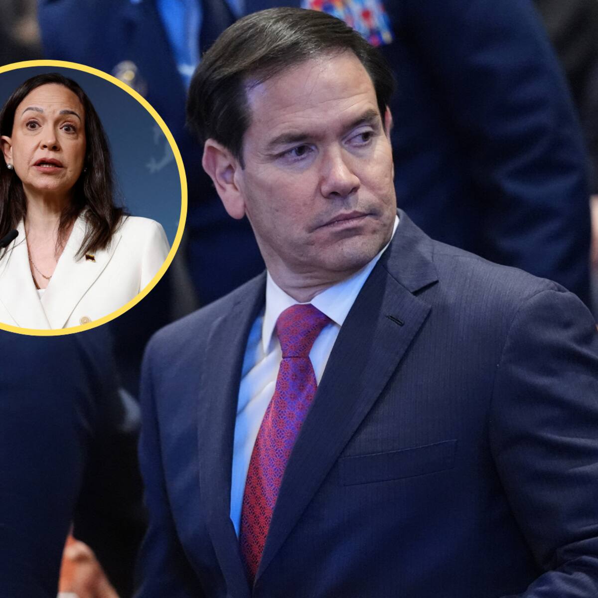 Marco Rubio dijo que la mayoría de la oposición liderada por Machado no “está presente” en Venezuela