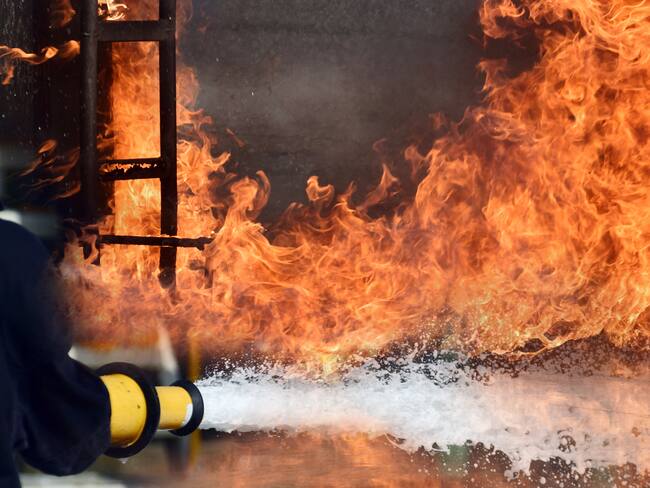 Imagen de referencia de incendio. Foto: Getty Images.