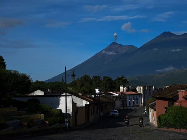 Volcán de Fuego en Guatemala. Foto: JOHAN ORDONEZ/ Getty Imagen