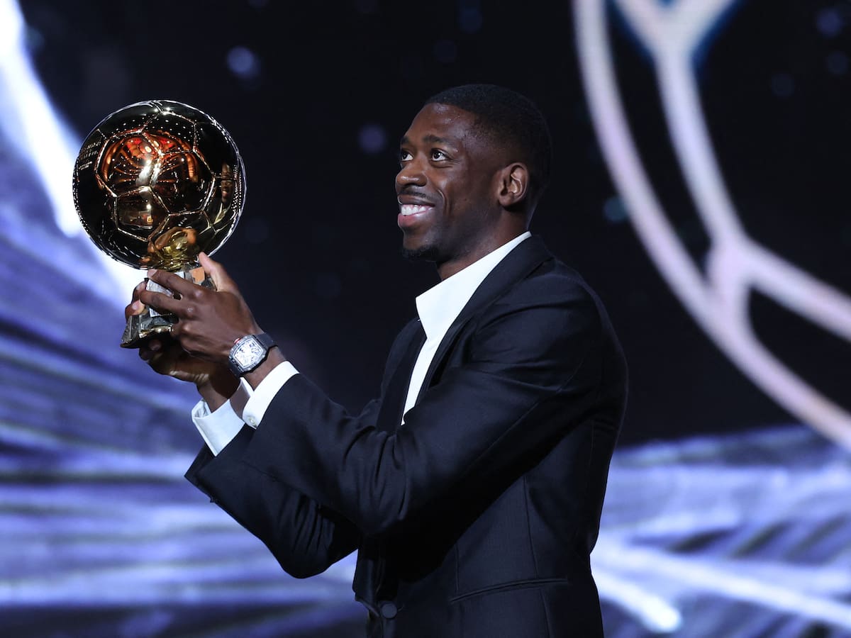 Ousmane Dembélé, el mejor futbolista del mundo: ganó el Balón de Oro