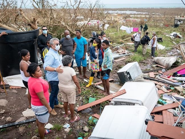 Necesitamos ayudar a los afectados con alimentación y ropa: gobernador (e) de San Andrés