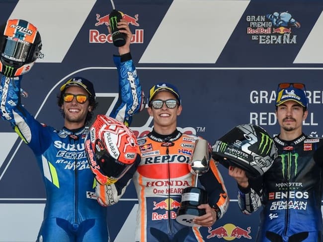La copa de Jerez la levantó Marc Márquez en el gran campeonato de MotoGP. Foto: Getty Images