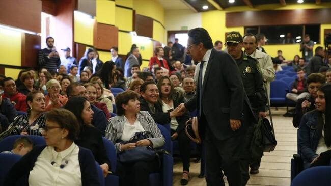 Fiscal general recibió denuncias sobre contratación e infraestructura en Boyacá. Foto: Fiscalía