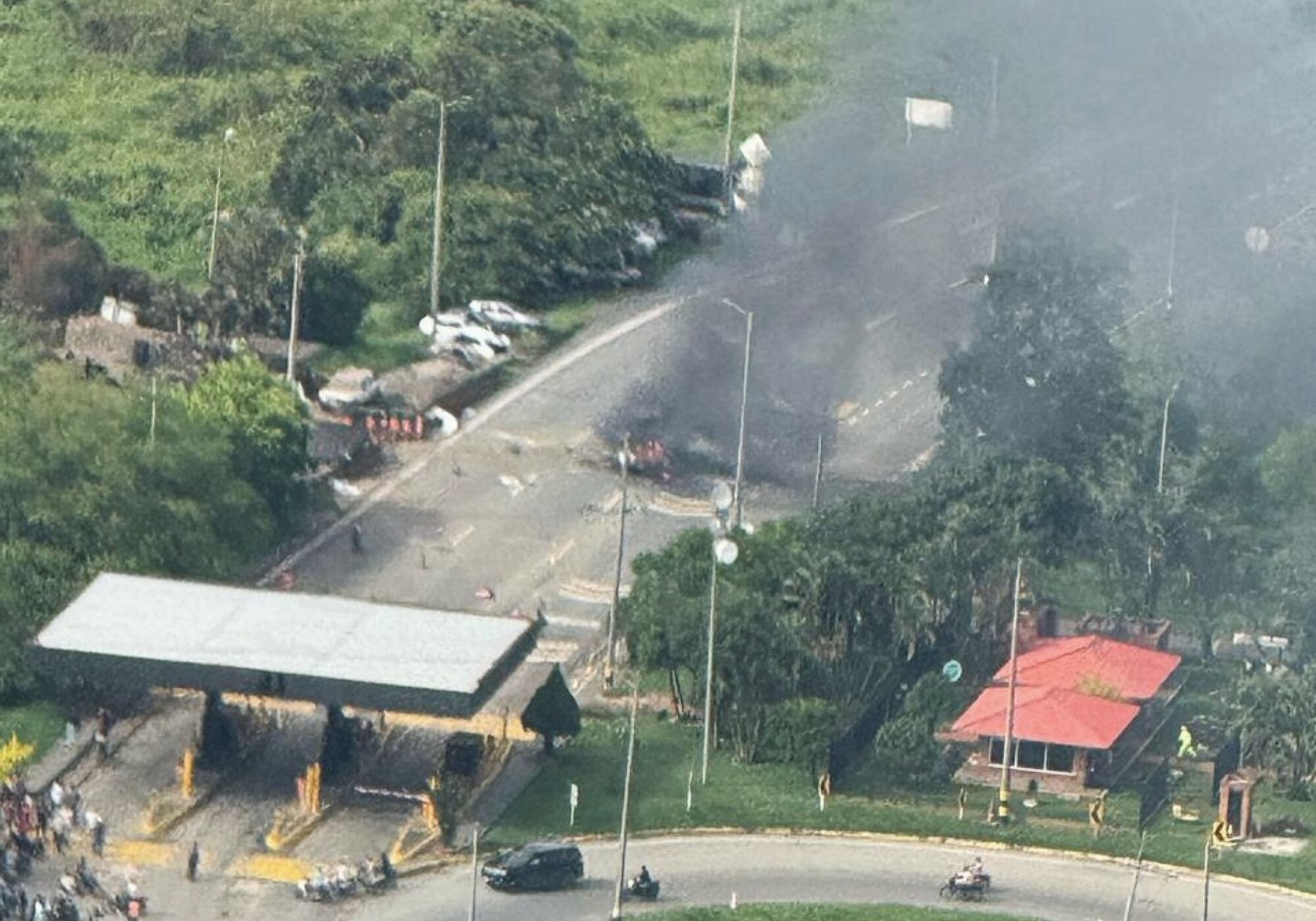 Varias localidades caucanas fueron objeto de ataques con explosivos. Crédito: Red de Apoyo Cauca.