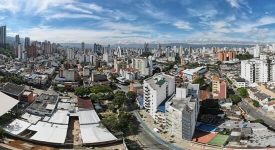 Se denunció penalmente a la alcaldía de Bucaramanga por obra de Par vial 54. Foto: Alcaldía de Bucaramanga.