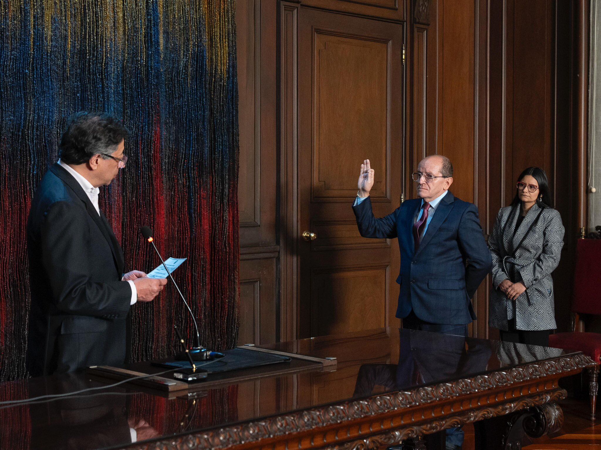 Posesión de Álvaro Echeverry Londoño. Foto: Presidencia