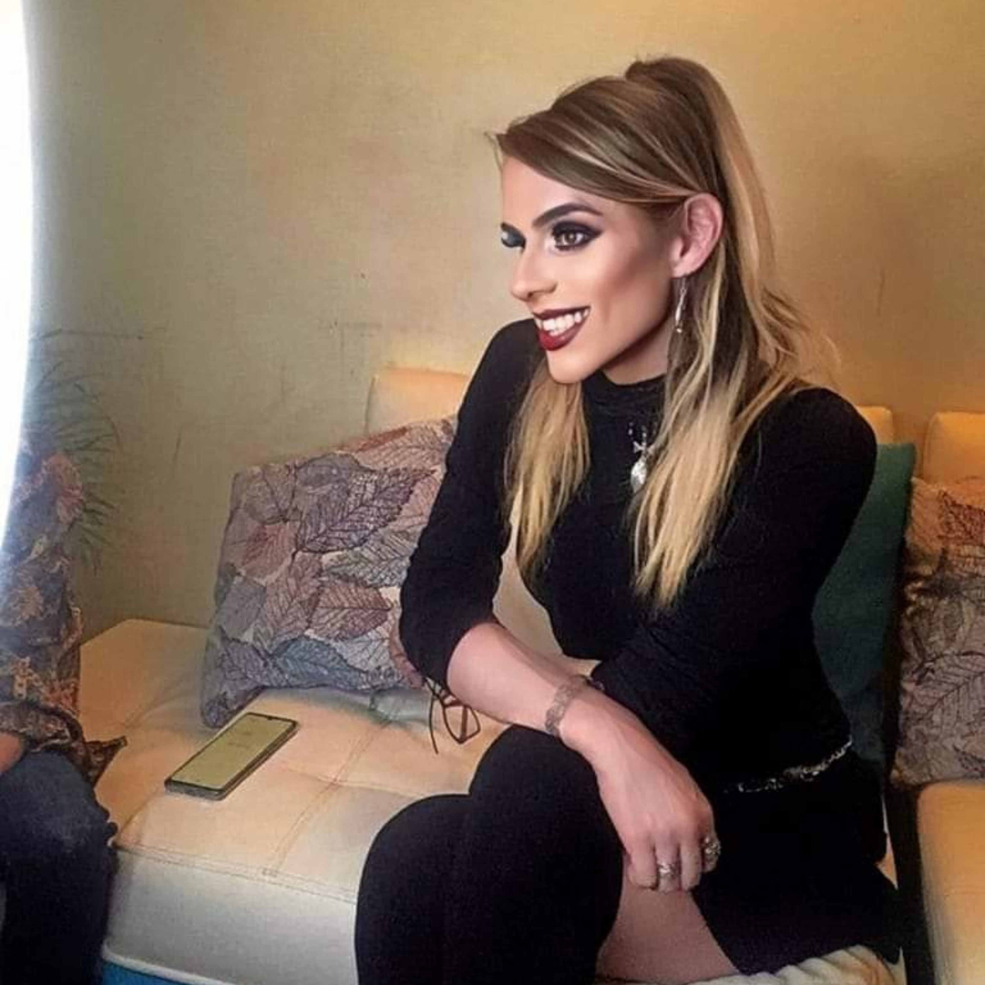 Martina Bachmann, mujer trans. Foto: Cortesía