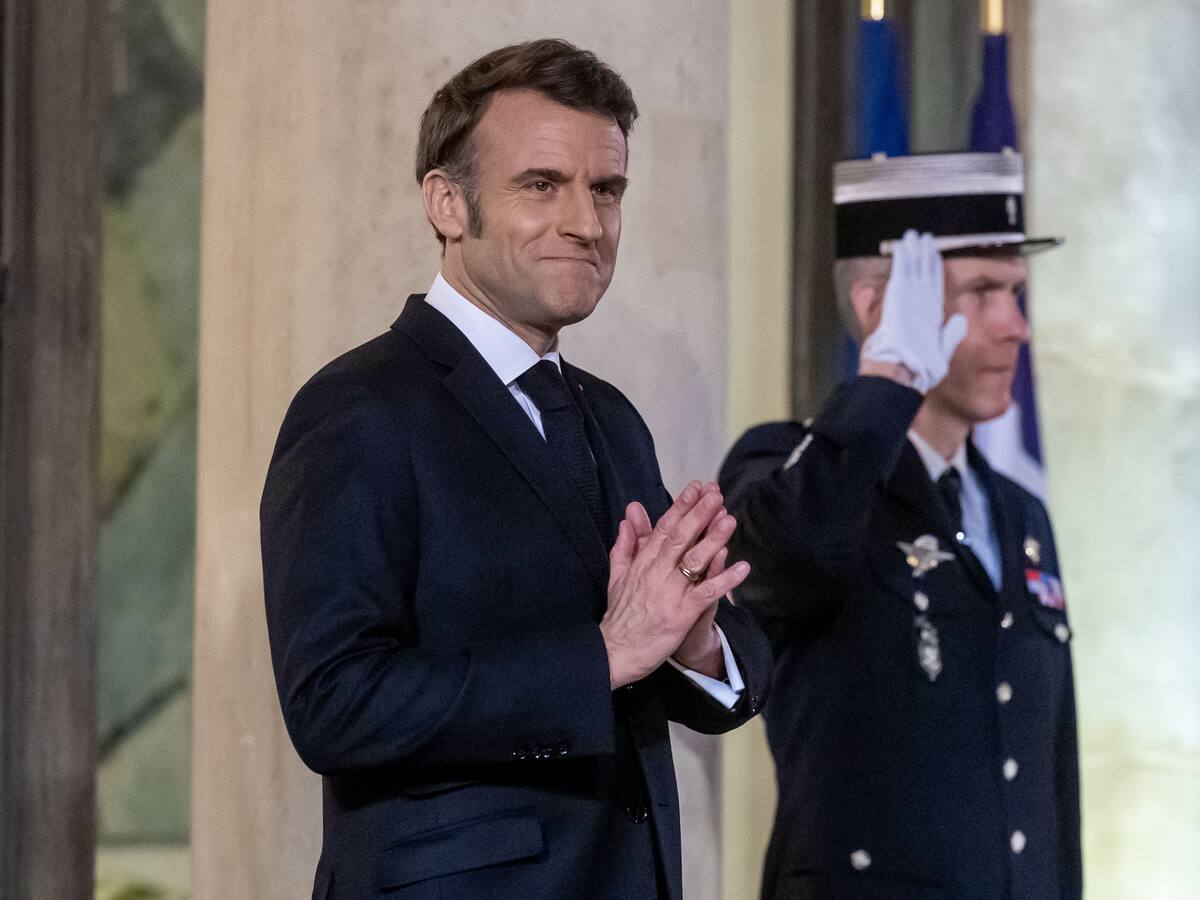 Emmanuel Macron aseguró que cree que puede convencer a Trump de renunciar a los aranceles