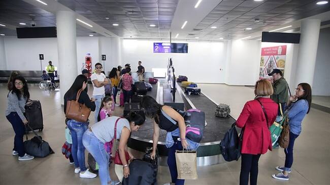 Quejas de pasajeros de transporte aéreo. Foto: Colprensa