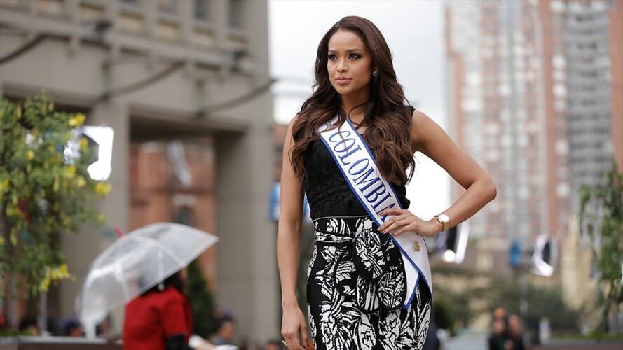 Andrea Tovar se casó por lo civil con Julián Guillermo Rojas . Foto: Colprensa