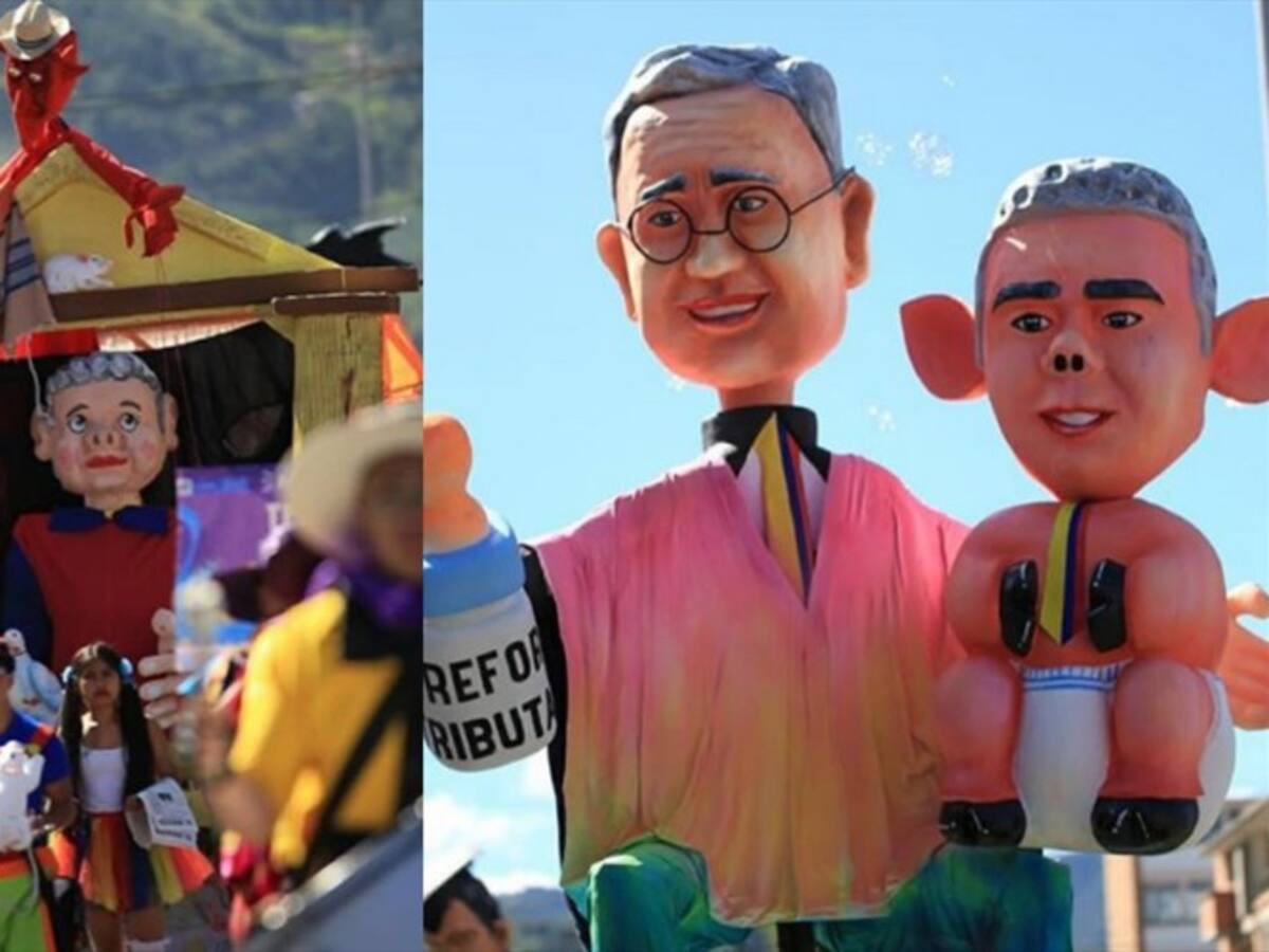 Senador Carlos Mejía critica las carrozas alusivas a Iván Duque y a Álvaro Uribe en Pasto