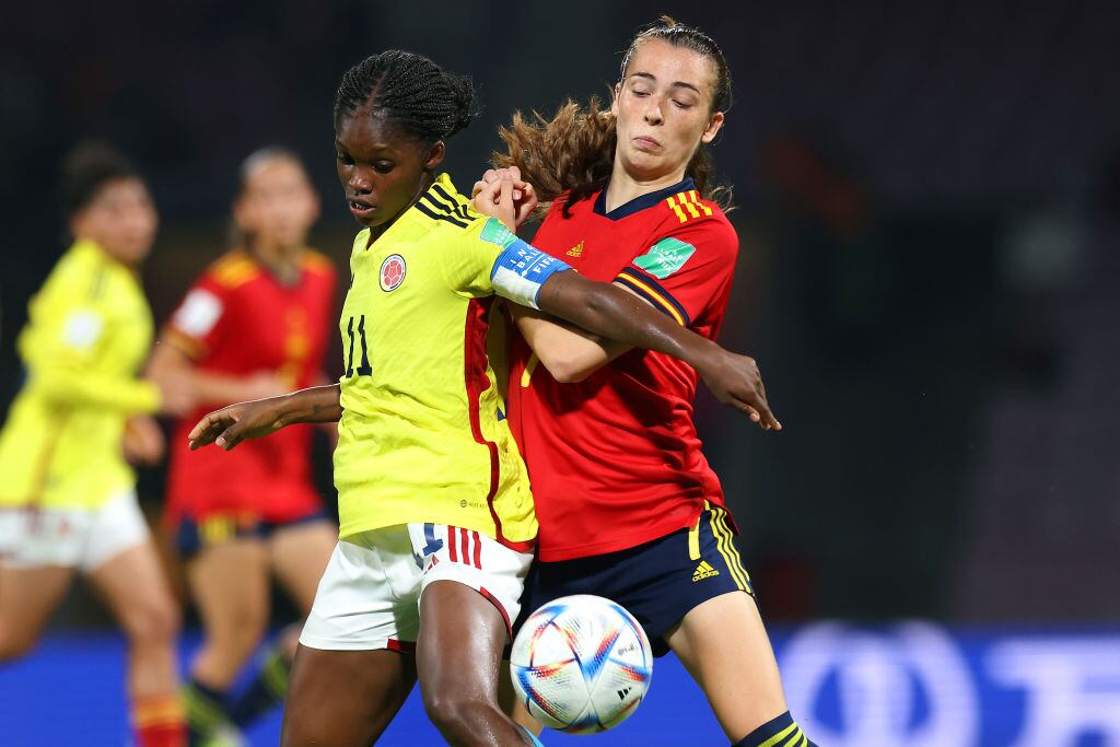 Mundial Femenino Sub-17. Selección de Colombia y de España. (Photo by Stephen Pond - FIFA/FIFA via Getty Images)