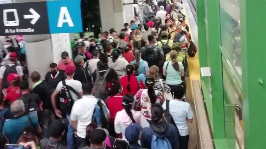 Metro de Medellín . Foto: Cortesía