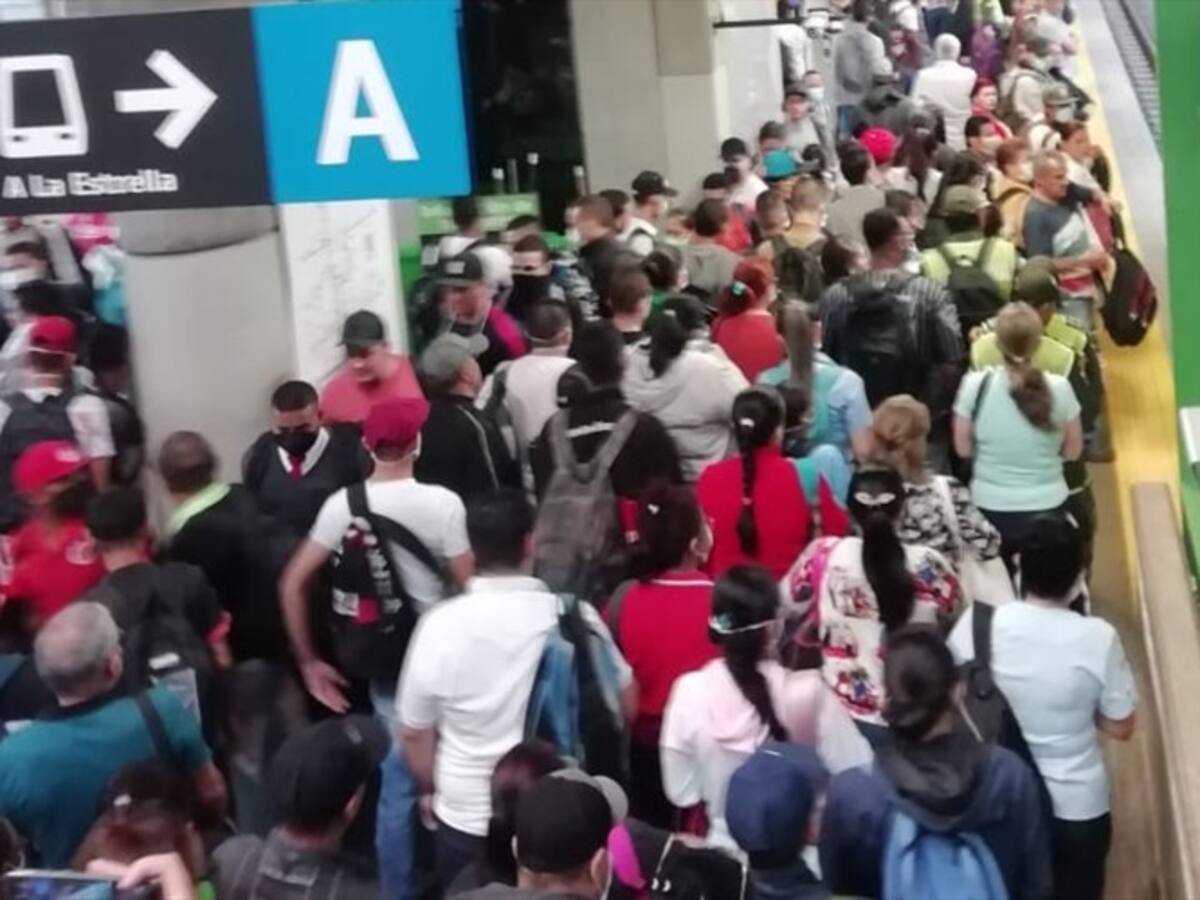 Caos en Medellín durante cuarentena por la vida