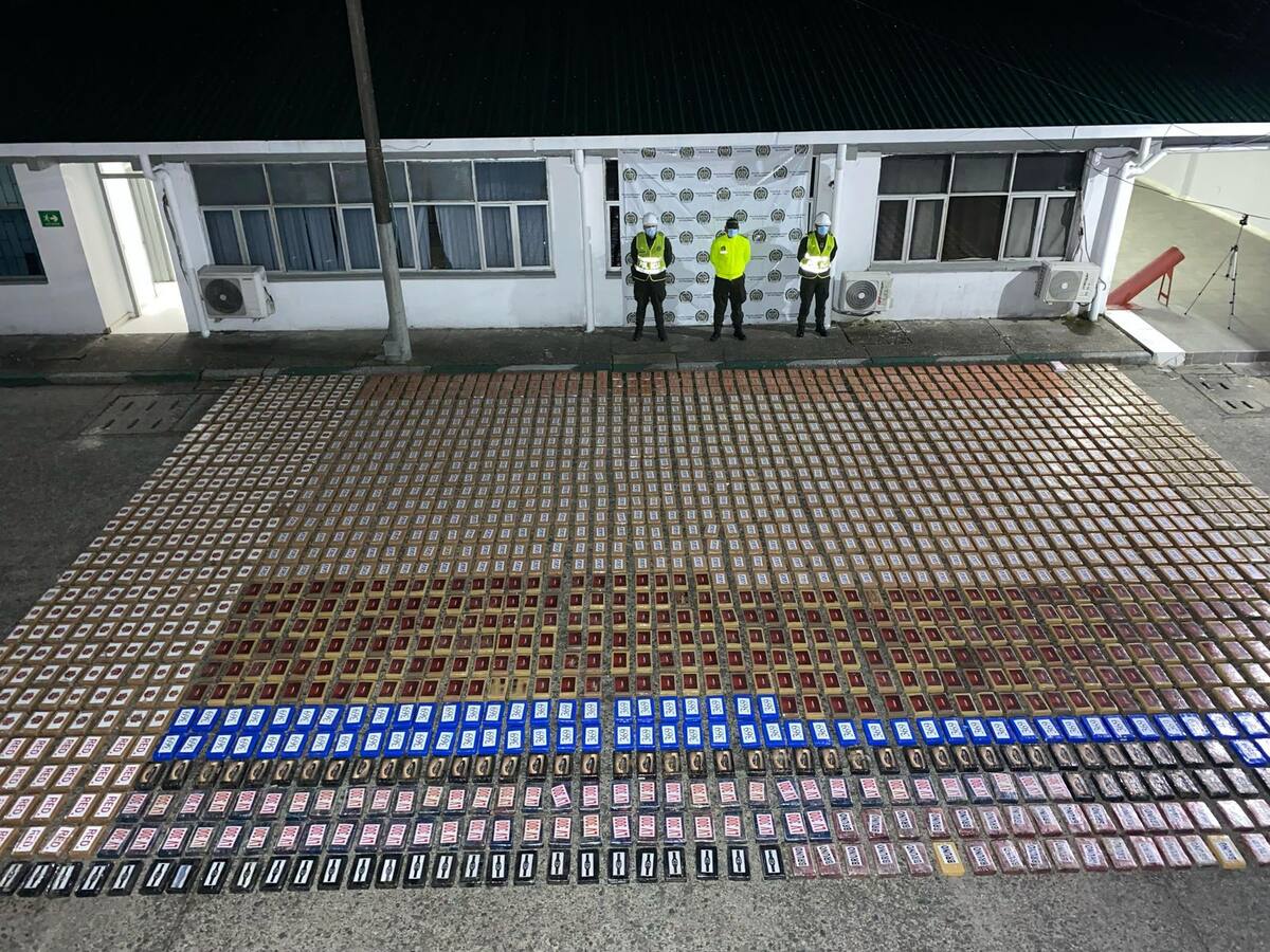 Más de 7.200 toneladas de drogas incautadas y 780 extradiciones en Colombia