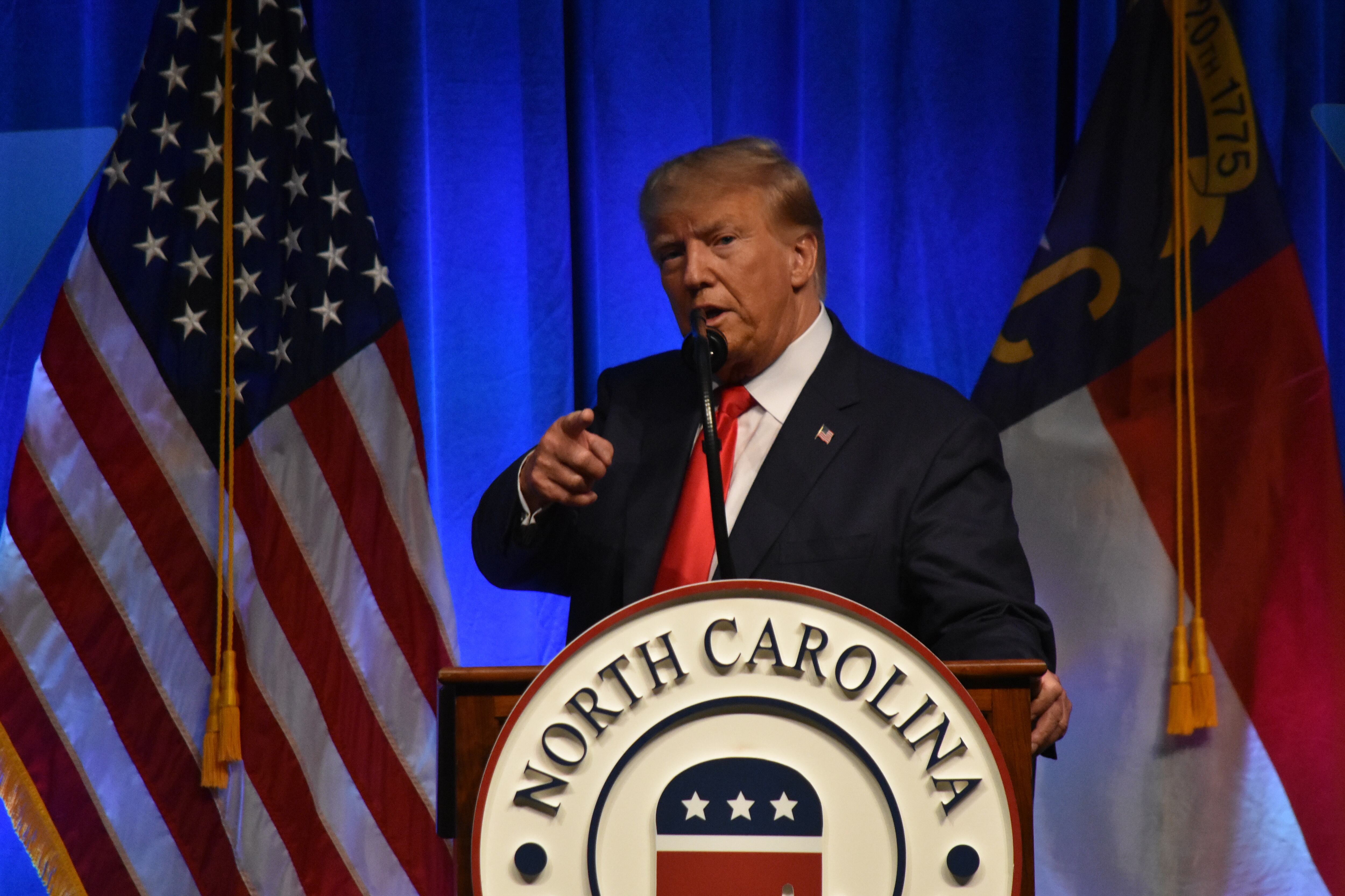El expresidente de los Estados Unidos Donald Trump. (Foto: Kyle Mazza/Anadolu Agency via Getty Images)