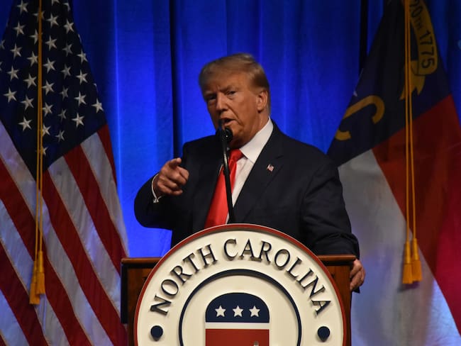 El expresidente de los Estados Unidos, Donald Trump. Foto: Getty Images / Anadolu Agency
(Foto:    Kyle Mazza/Anadolu Agency via Getty Images)