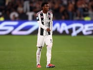 Juan David Cabal en un encuentro con la Juventus. FOTO: Marco Canoniero/LightRocket via Getty Images