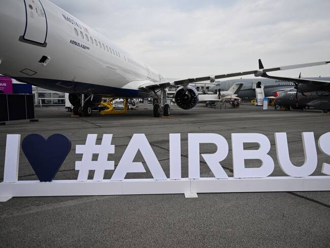 Arrancó el Salón Aeronáutico en Le Bourget, Francia: Foto: EMMANUEL DUNAND/AFP via Getty Images.