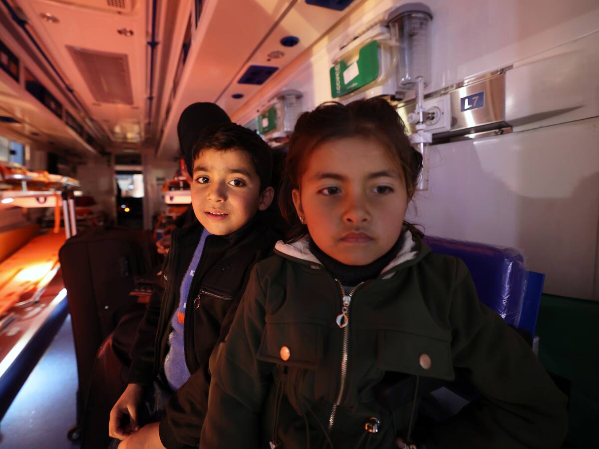 Jordania evacuó a un primer grupo de 29 niños enfermos de la Franja de Gaza