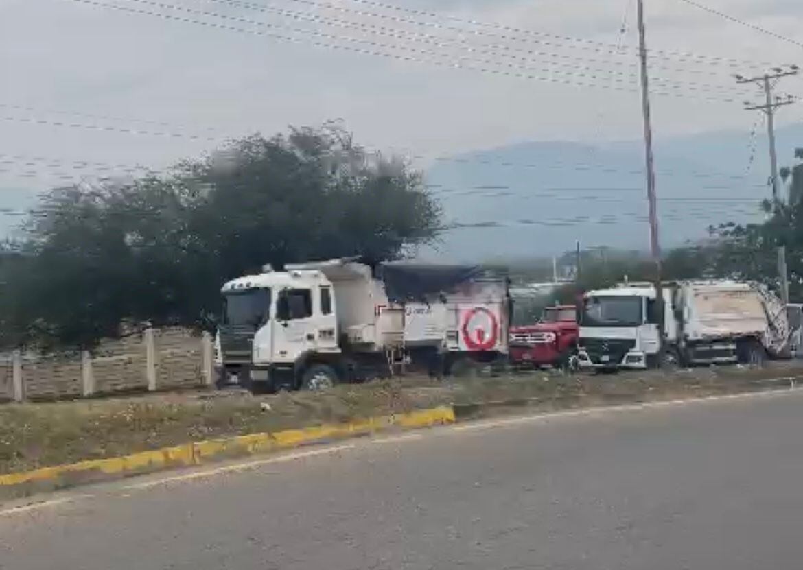 Permiten ingreso de 42 camiones de Veolia al relleno sanitario Guayabal. / Foto: Cortesía.