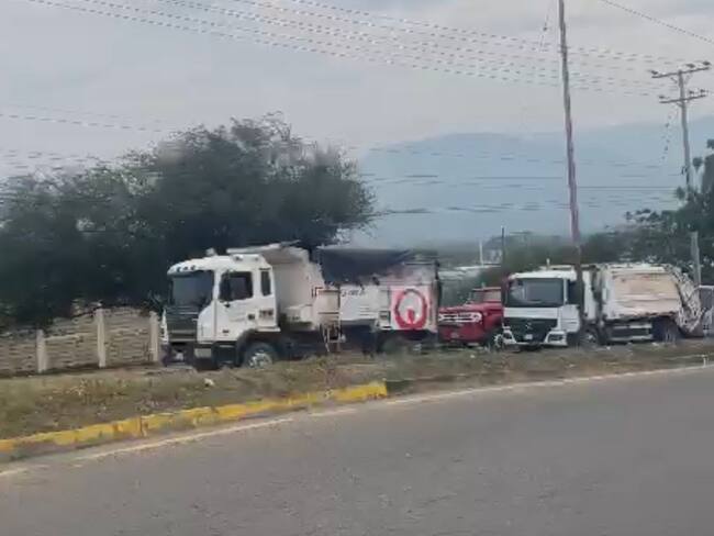 Permiten ingreso de 42 camiones de Veolia al relleno sanitario Guayabal. / Foto: Cortesía.