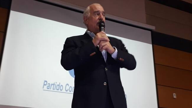 Arremetida de Pastrana a Santos por Plan Colombia y Odebrecht . Foto: Jorge Herrera