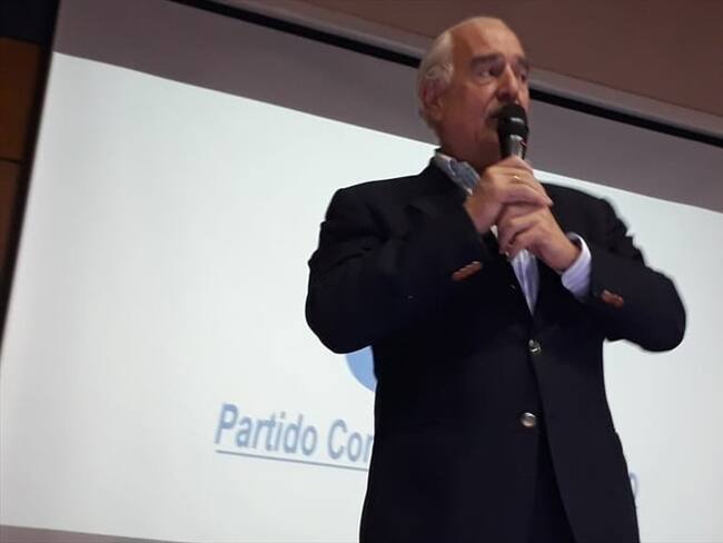 Arremetida de Pastrana a Santos por Plan Colombia y Odebrecht . Foto: Jorge Herrera