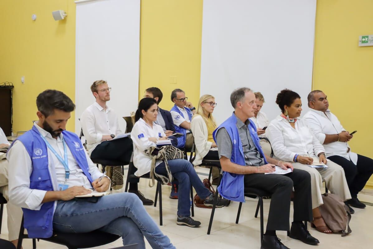 Visita de  misión diplomática de la ONU / Alcaldía de Santa Marta.