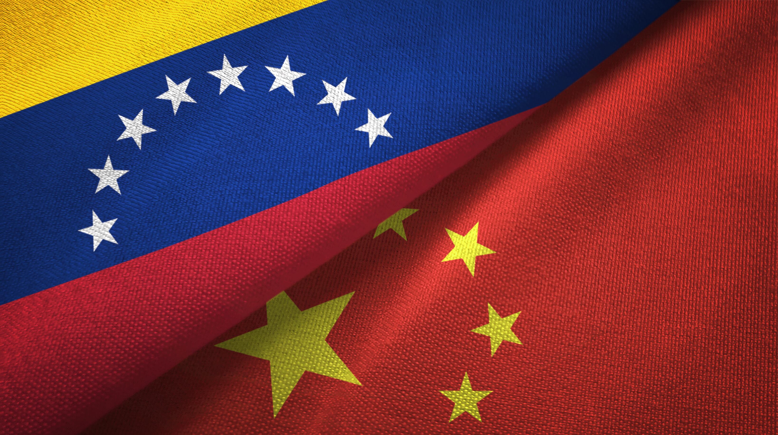 Banderas de China y Venezuela, imagen de referencia. Foto: Getty Images.