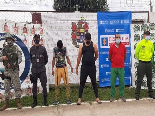 Alias ‘Julio Cueto’, era el responsable de sabotear algunas operaciones de seguridad en el río Arauca. Foto: Cortesía Armada Nacional