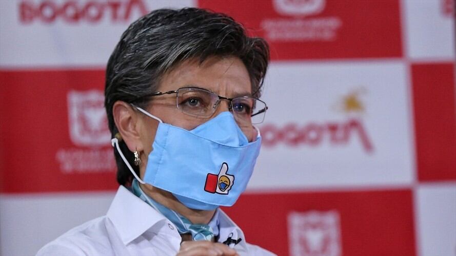 Alcaldesa Claudia López. Foto: Colprensa - Camila Díaz