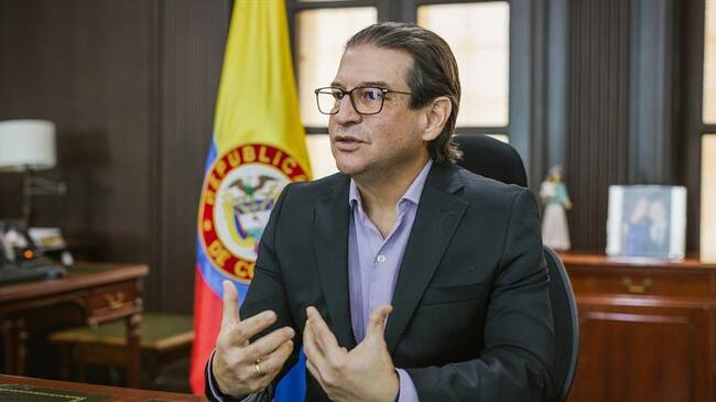 Ministro Rodolfo Zea. Foto: Colprensa