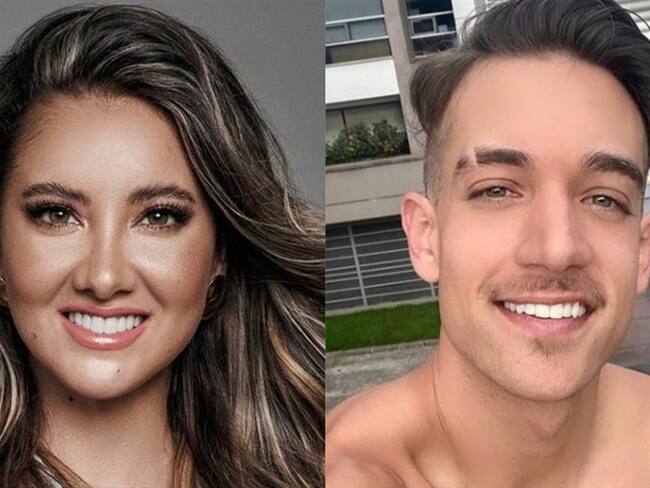 Daniella Álvarez y su novio, Lenard Vanderaa. Foto: Colprensa - Instagram: @lenard.vanderaa