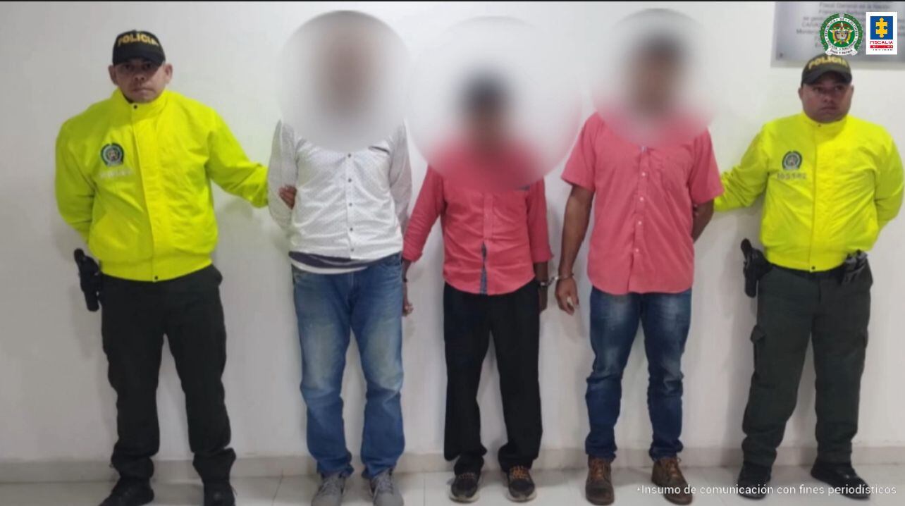 A la cárcel cuatro presuntos abusadores sexuales en Montería. Foto: Fiscalía.