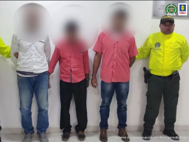 A la cárcel cuatro presuntos abusadores sexuales en Montería. Foto: Fiscalía.